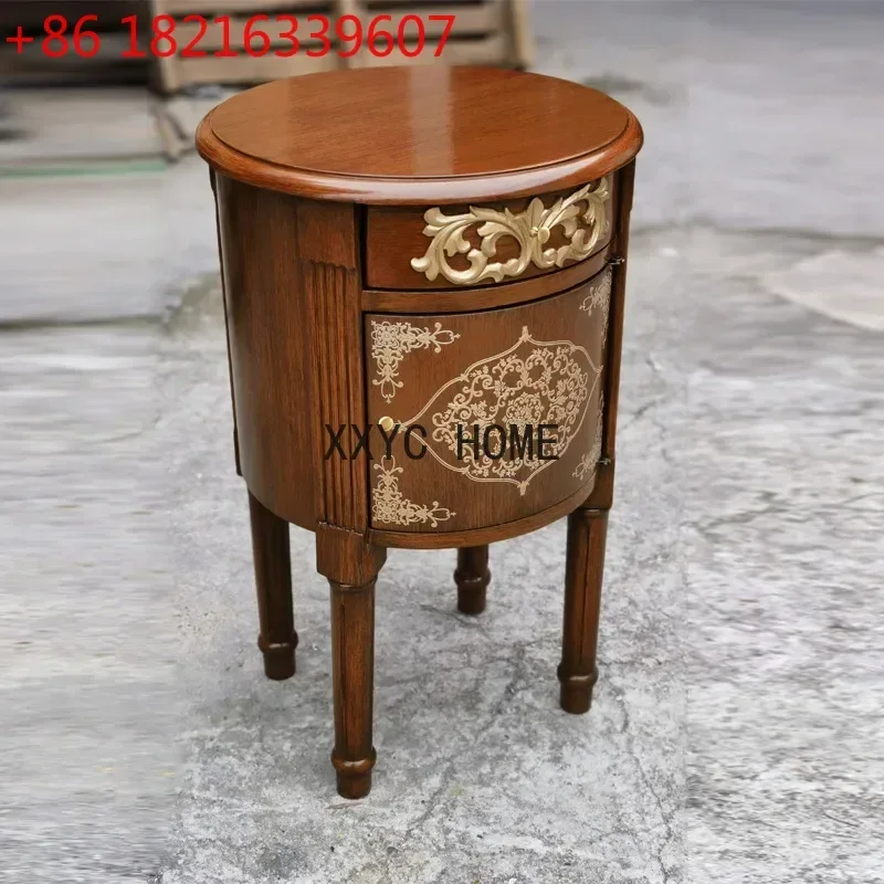 TAO Round Table round Tea Table Golden Relief Sofa Edge Desk Lamp Table Jardiniere Floor Standing Storage Cabinet