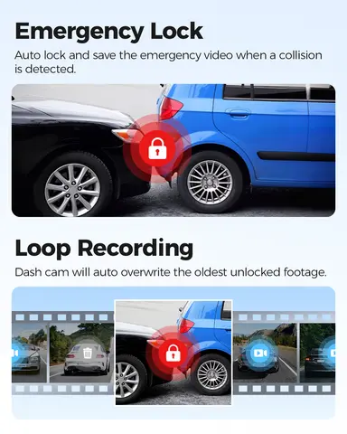 8 best sales azdome dash cam - №4