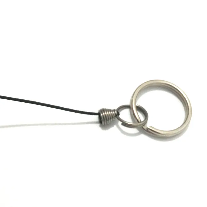 New Retractable Pull Key Ring ID Badge Lanyard Name Tag Card Holder Recoil Reel Belt Clip Metal Housing Metal Covers 2cm