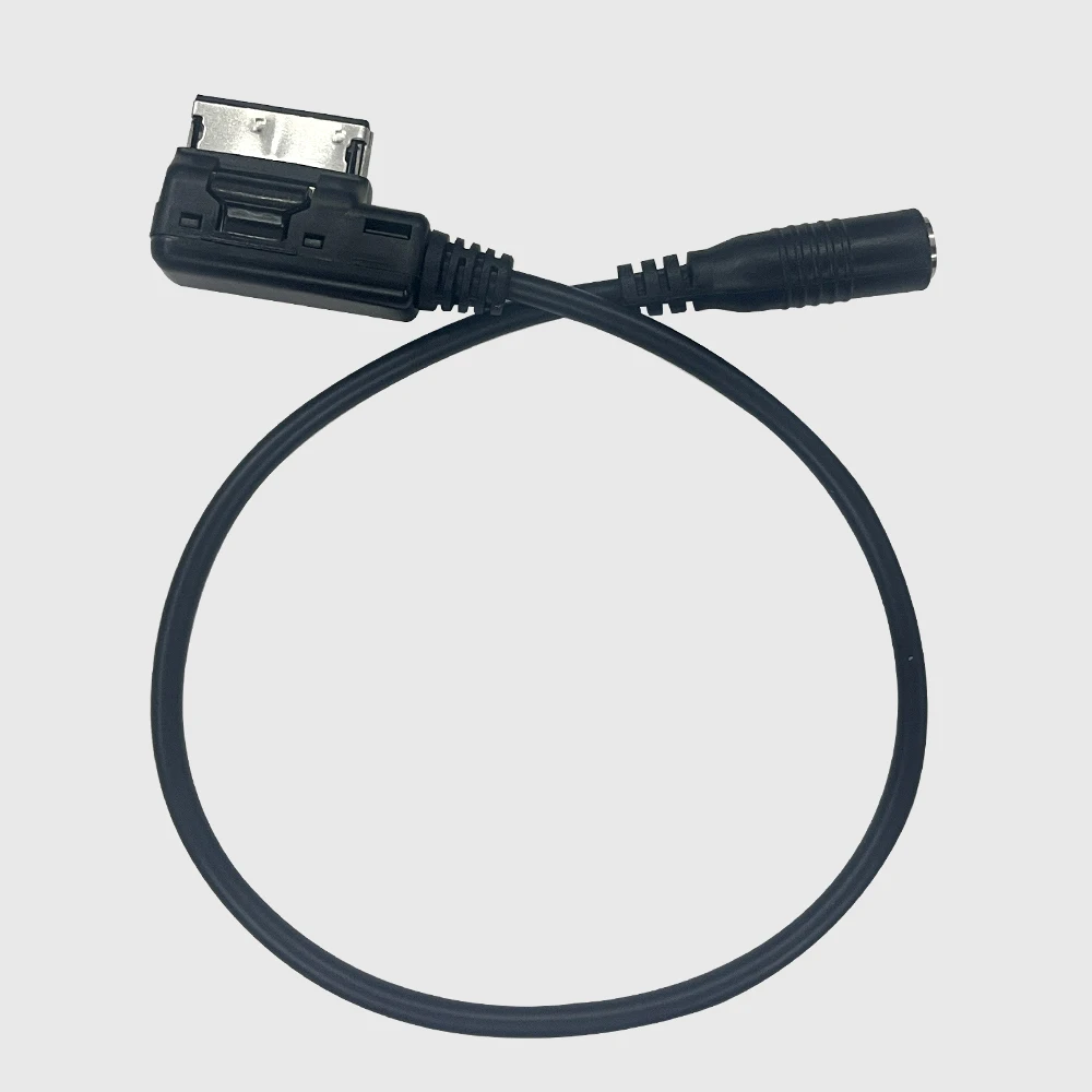 Media to Stereo 3.5mm Audio Auxiliary Adapter AMI Cable in AMI MDI for for Mercedes Benz W212 S212 W218 C300 W207 W204 W221