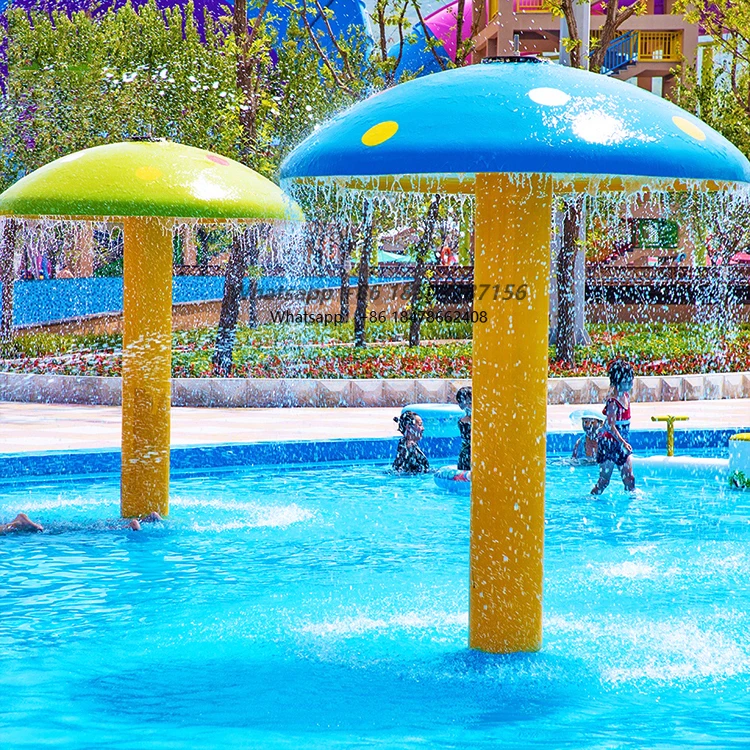 Mushroom Water Play for Water Park Equipment Swimming Pool