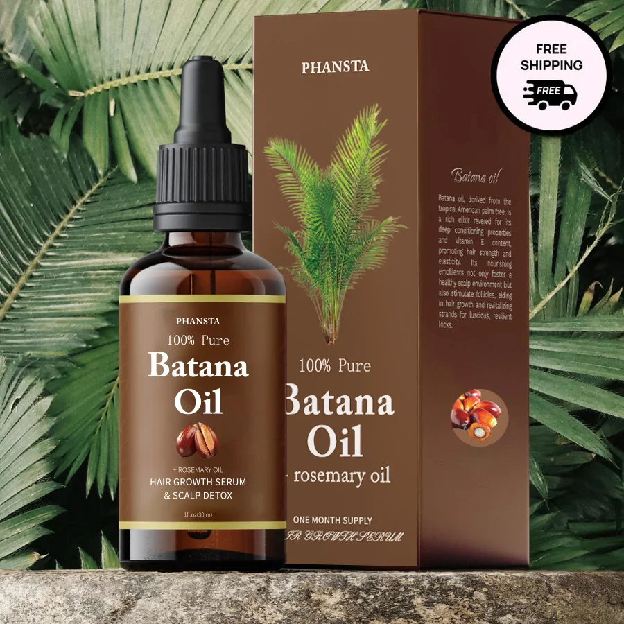 

Batana Oil Anti Break Loss Hair Grow Up Oil Baldness Treatment Thick Hair Spray Lopecia Hair Mask Beard Growth Oil