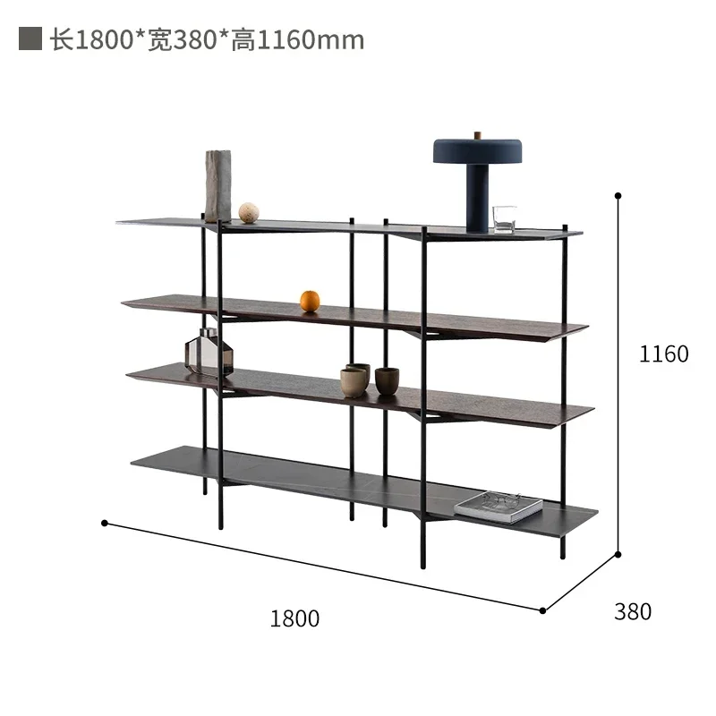 

Bedroom Decorative Shelf Creative Modern and Simple Bookshelf Floor Multi-Storey Living Room Room Partition Frame