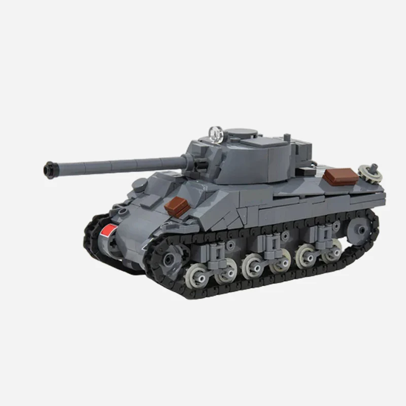 VC Heavy Military Tank Model MOC Building Bricks War Equipment Modular Technology Gifts Holiday Assemble Children Toys Suit
