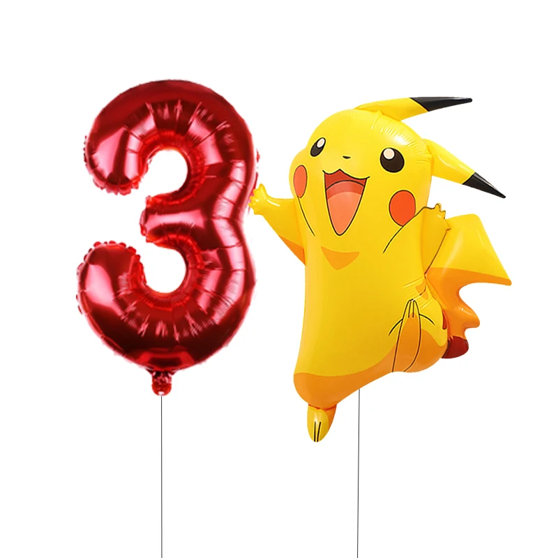 Liebliches Pikachu-Themen-Party-Ballonset Geburtstags-Dekorations-Ballonkit Party-Geschenke für Kinder – Detail 23
