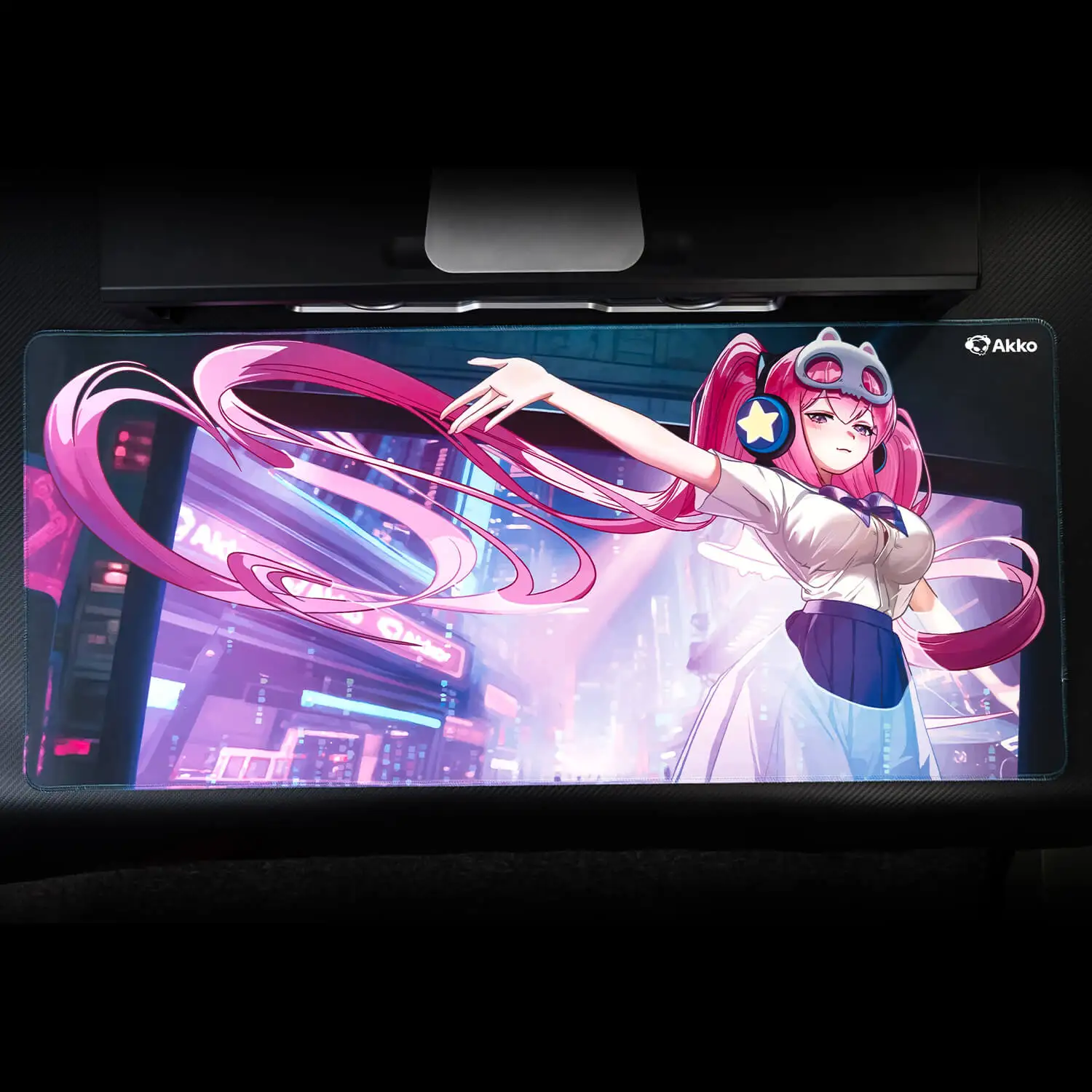 Akko Lulu Liu Mouse Pad 900*400mm Large Size Desk Mat for Gaming Office