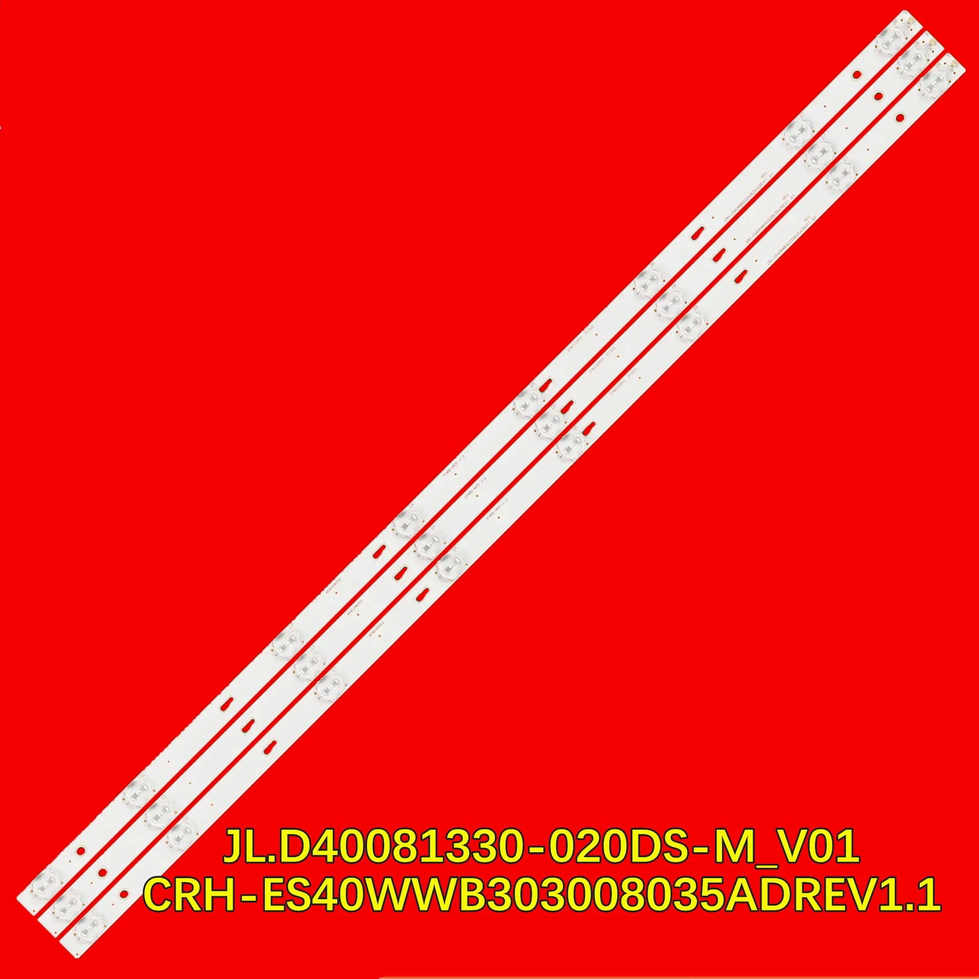 

Светодиодная лента для 40L1600C 40L2600C TH-40D400C TH-40D300K T40D18SFS-01B CRH-ES40WWB303008035ADREV1.1 JL.D40081330-020DS-M_V01