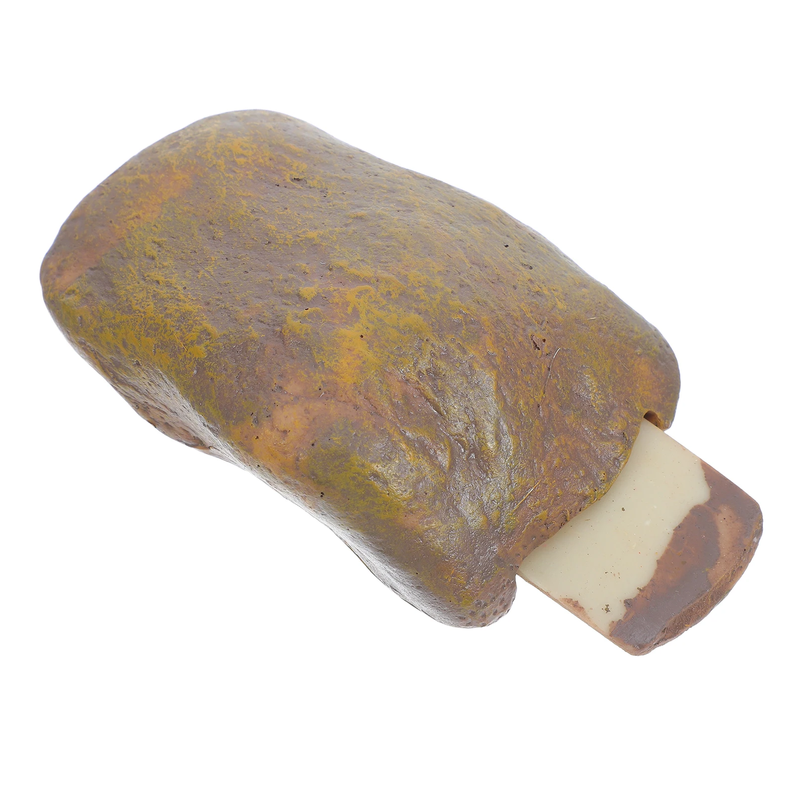 

Key Box Rock Hidden Holder Outdoor Simulation Stone Geocache Containers Fake Resin Hider Small Locking Cash Security Box Durable