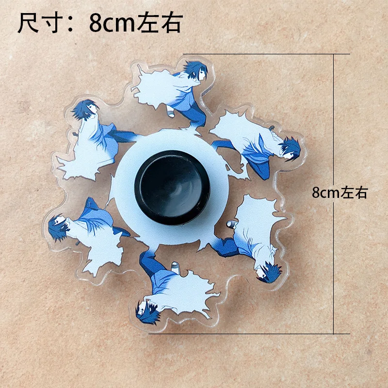 ZK20 Running 2022 New Anime Demon Slayer Fidget Relief Rodent Hand Spinner Kids Toy Fingertip Gyro Bearing Mute gift for kids