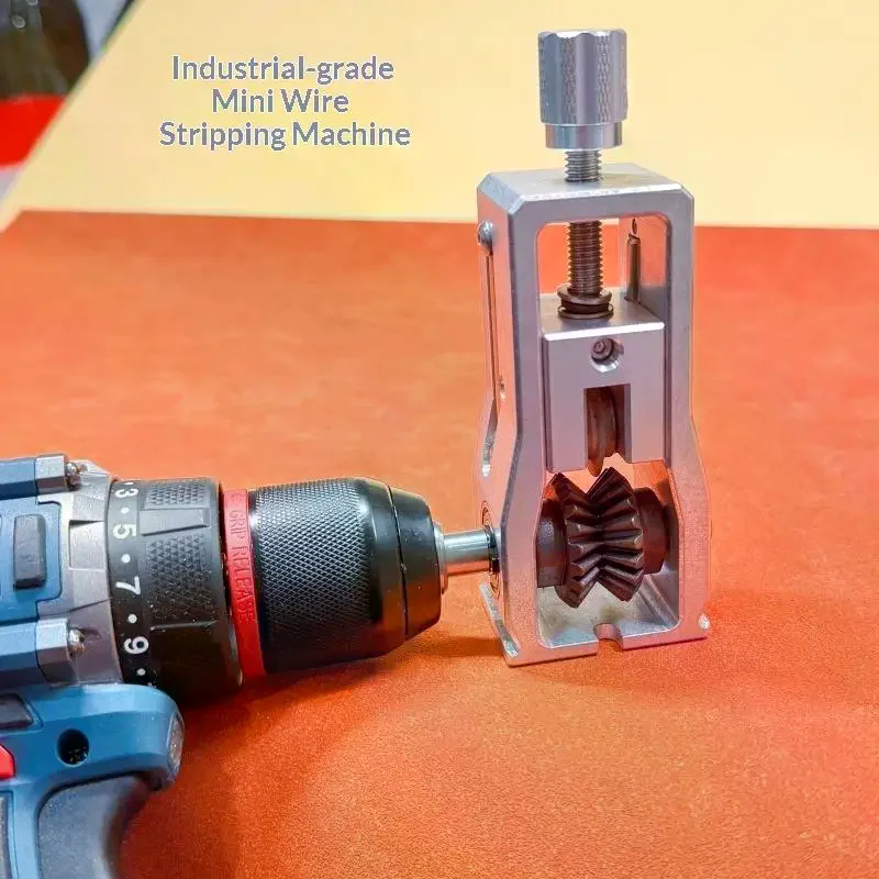 Metal Manual Stripper Electromechanical Dynamic Stripper Copper Wire Drill Stripping Machine Scrap Wire