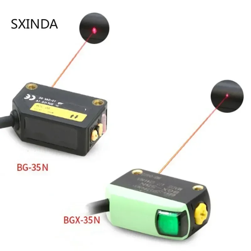 1mm Little Light Spot BGX-35N WR-40P PNP WR-100N High Speed Laser Photoelectric Switch Diffuse Reflectance Sensor E3Z-L81 BG-35N