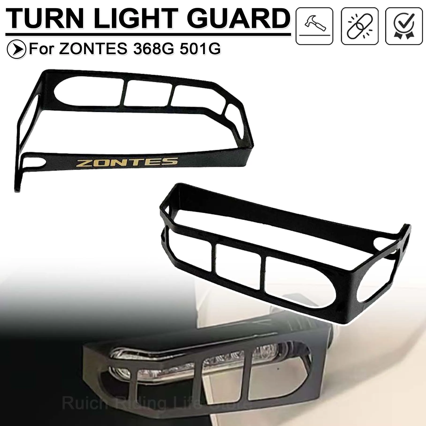 

Мотоциклетный передний и задний указатель поворота, решетка, защитная крышка для ZONTES 368G 501G G 368 501 G G368 G501, аксессуары