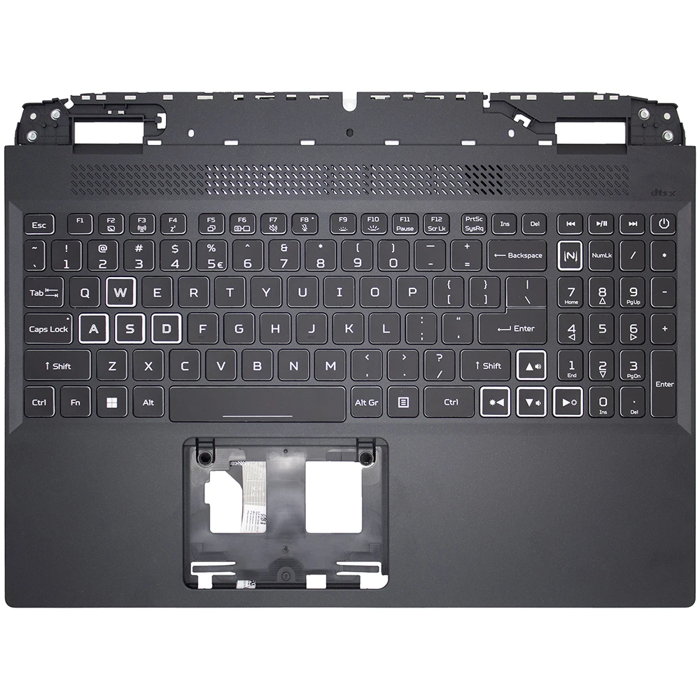 Imagem -05 - Teclado Backlight para Acer Tampa Superior Palm Rest Case An51558 An51546 N22c1