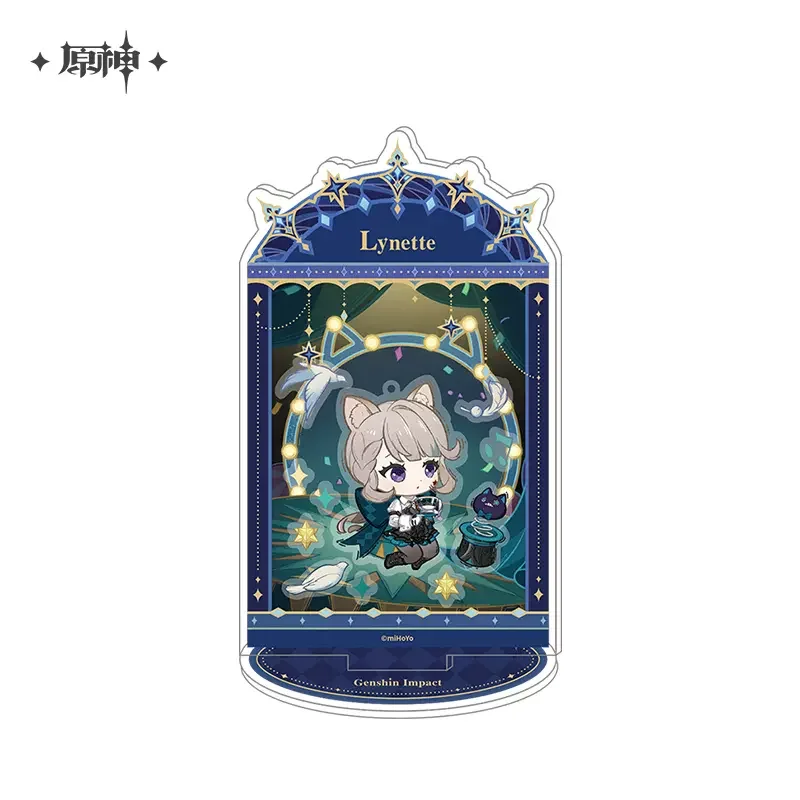 Sunsyea Genshin Impact Officiële Merch Mihoyo Originele Xglx Serie Acryl Stand Set Zwerver Furina Neuvillette