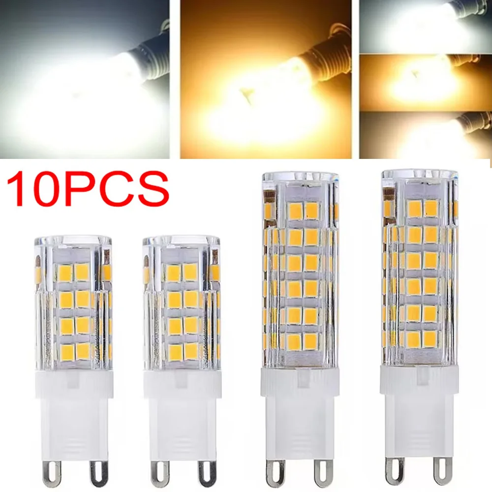 Pop 10X G9 LED Lamp 3W 5W 7W 9W 20W AC 220V LED Bulbs SMD 2835 LED G9 Light Replace 30/150W Halogen Lamp Light For Home Useful