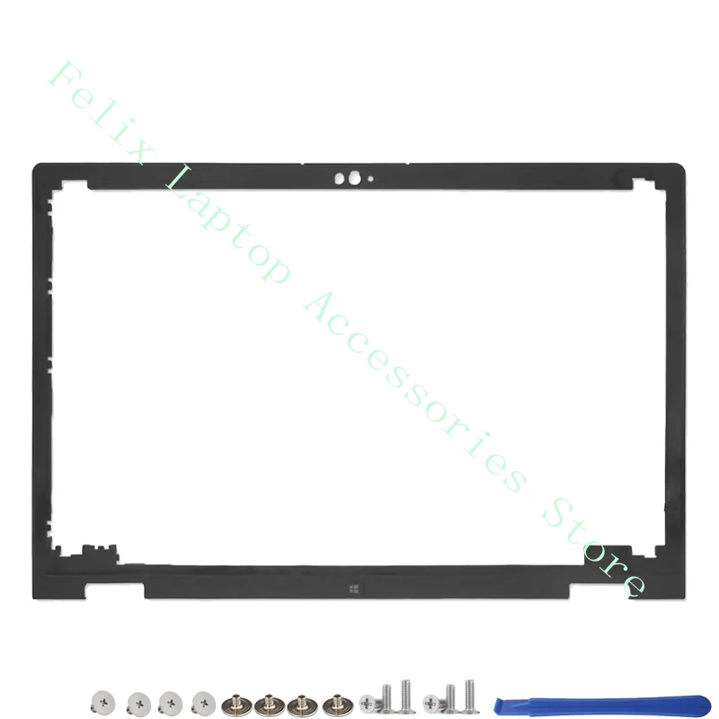 Dell-LCD Tampa Traseira, LCD Frente Bisel, Palm Almofada, Inferior Caso C Capa, Dell Inspiron 13 7347 7348 7359 Series, 0V5CHP, Prata, Novo