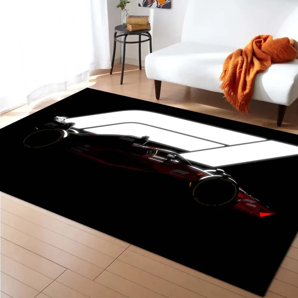 

Classic F1 F-Formula1 Logo Area Large Rug Carpet Tapete Floor For Living Room Home Kitchen Decor Painting Gift Vintage Print Mat