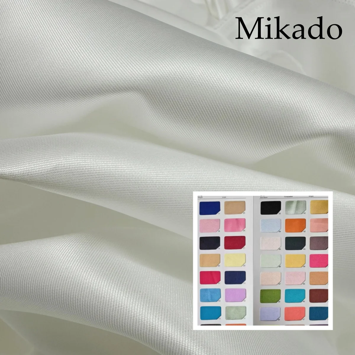 

Диагональная атласная глянцевая ткань Mikado, плотная и жесткая ткань, ткани для свадебного платья и вечернего платья для шитья
