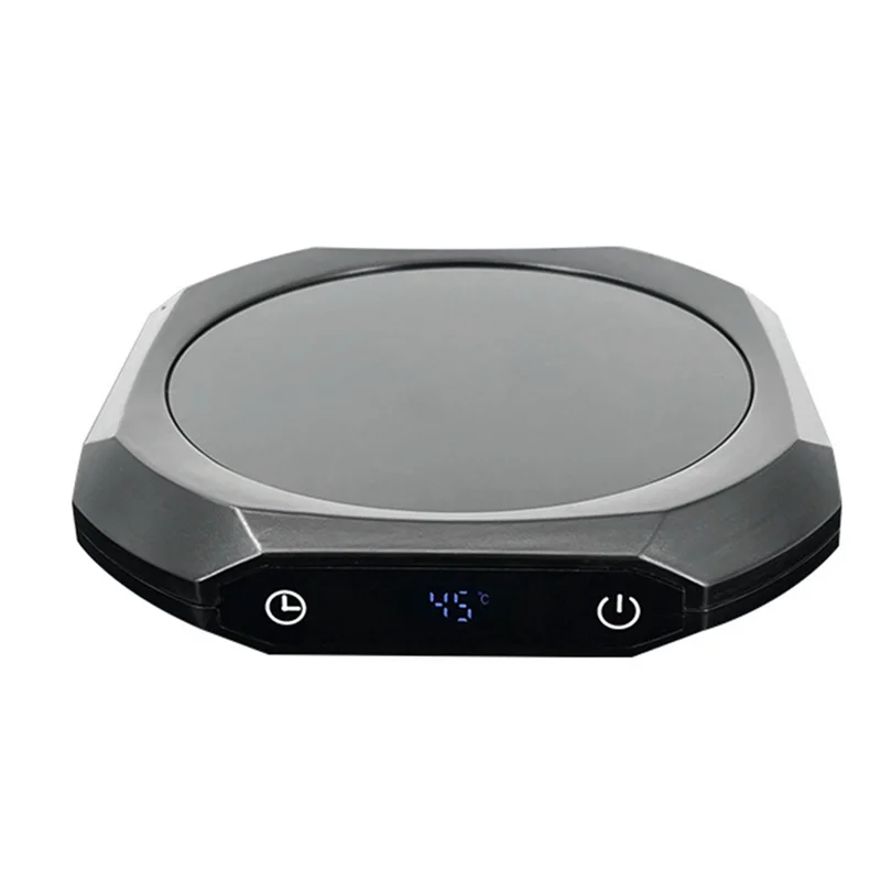 

GROCE-Coffee Cup Warmer Electric Hot Plate Heating Pad 3 Gear Temperature Warmer Coaster For Milk Tea Water US Plug
