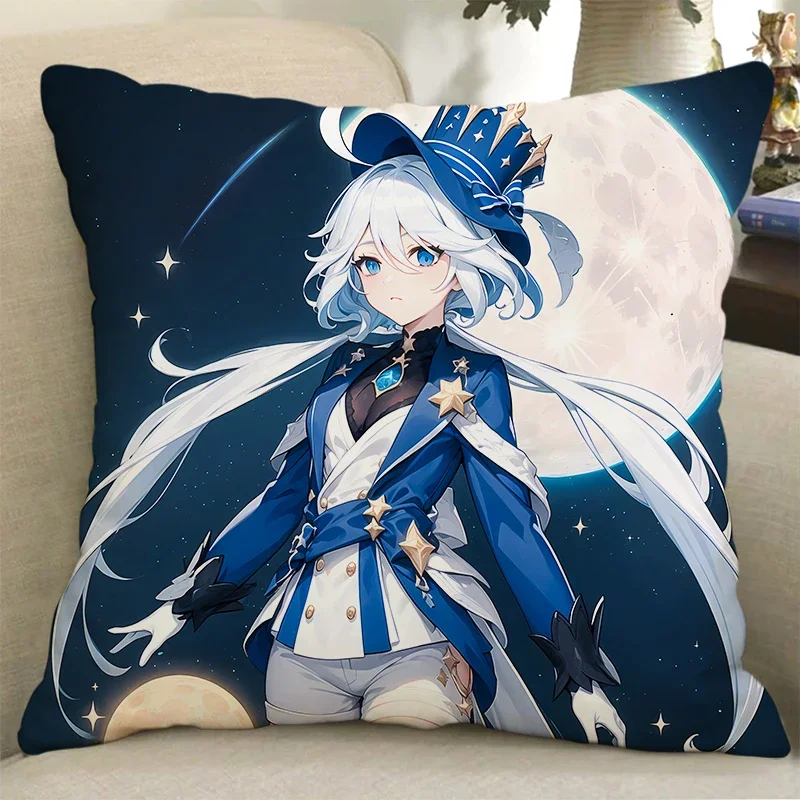 40/45cm Furina Genshin Impact Pillow Anime Figure Focalors Theme