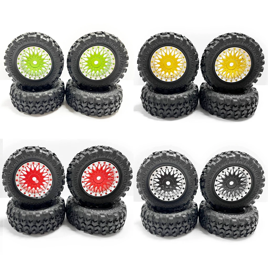 RCGOFOLLOW 4x Plastic Wear-resistant Wheel Rims Tyre For 1 24 Rc Wheel Rims Tyre ECX Barrage RC Car Part RC Car