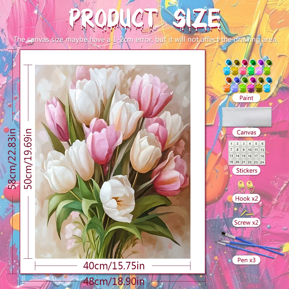 DIY Paint By Number Adult Kit  - Art Craft Number ulasan dan harga