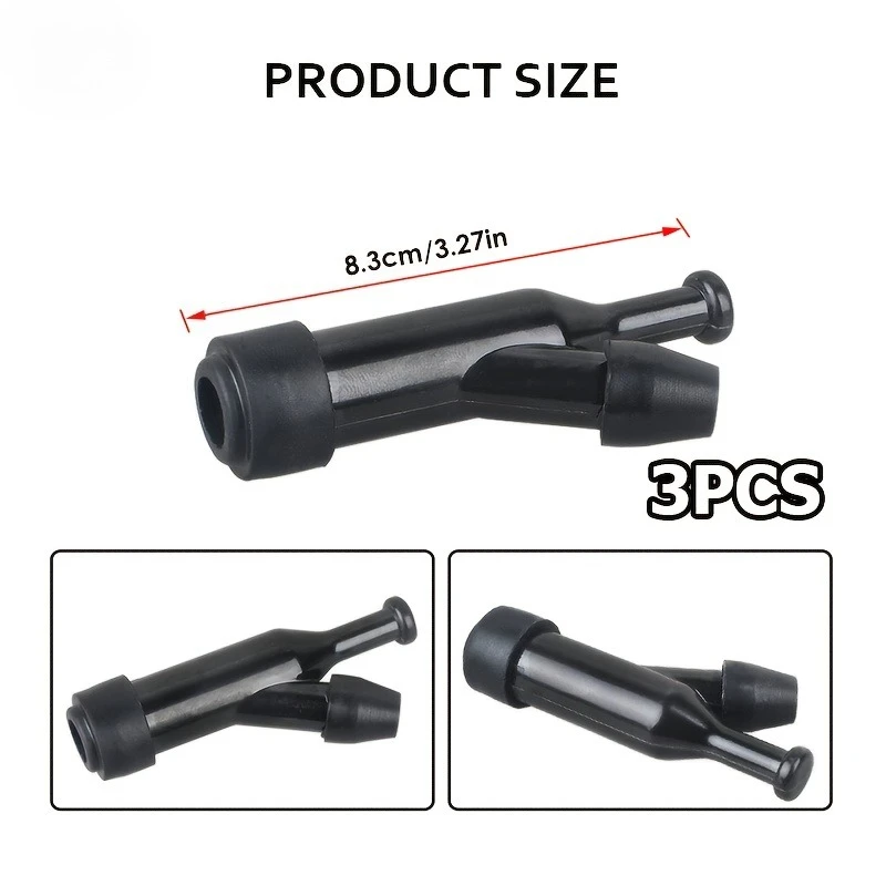 3pcs Spark Plug Cap Ignition Coil Boot for Honda GX390 GX160 GX270 GX200 GX120 GX240 GX340 Engine
