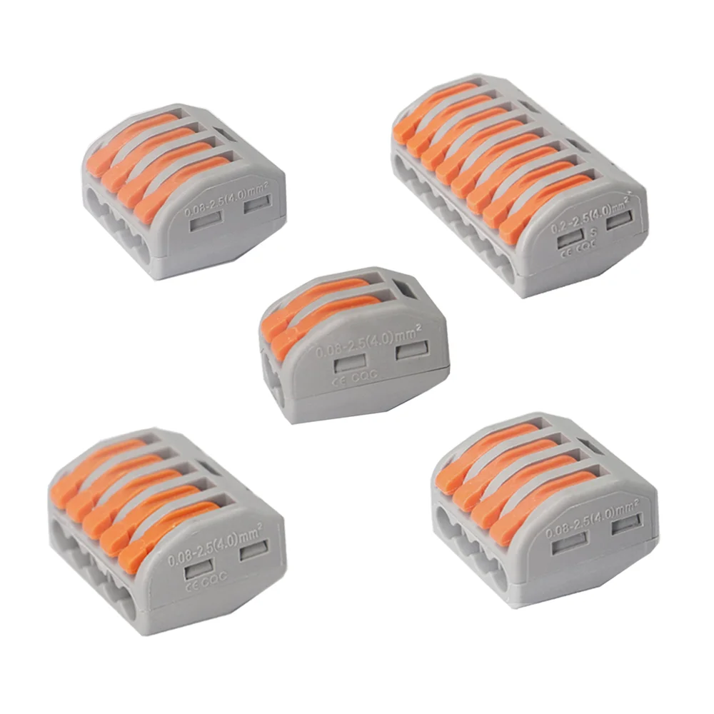 Universal Plug-in Electrical wire connector Junction Compact Splice Terminal connectors cables electrinos Wiring Cable Connector