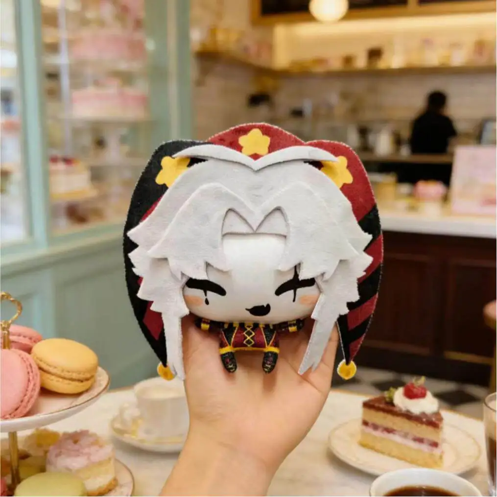 

New In Stock 10cm Pierrot Jester The Freak Circus Freaks Plush Doll Cute Anime Peripherals Toy Birthday Christmas Gift