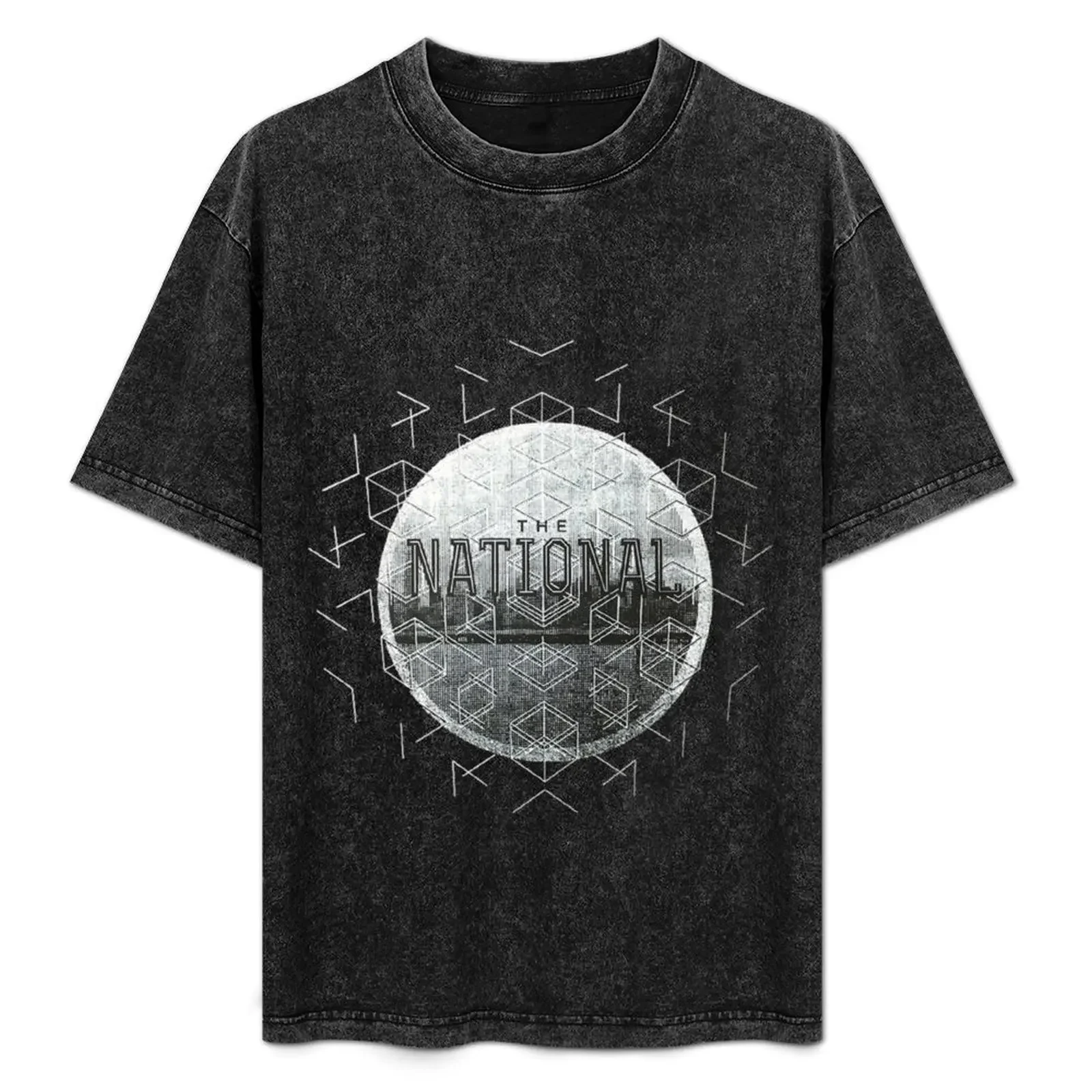 Camiseta The National Radio, Camiseta Básica Informal de Manga Corta