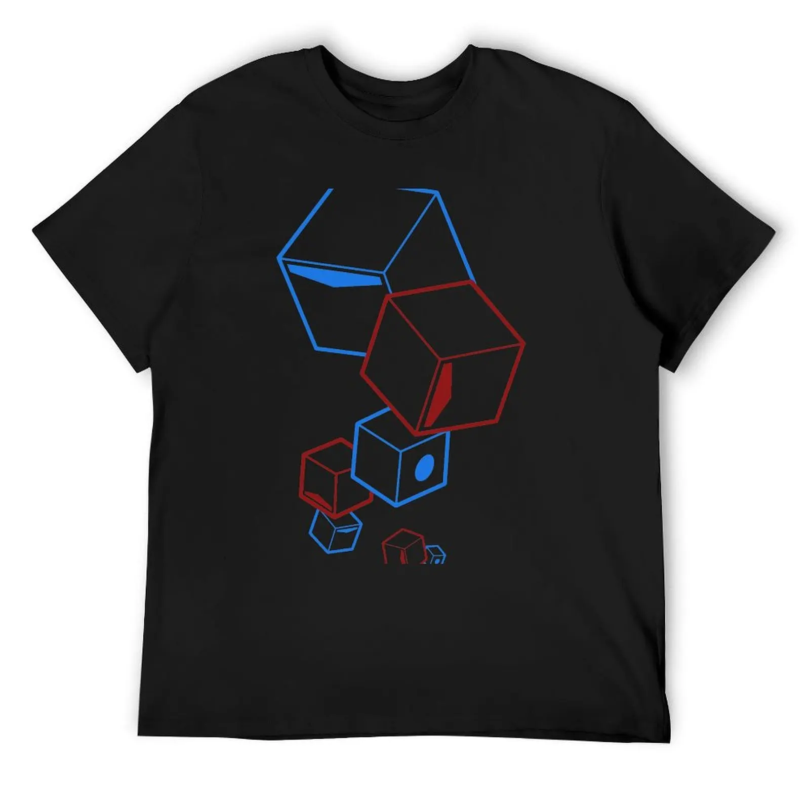 Beat Saber - Floatin' Blocks - White T-Shirt heavyweights graphic tee shirt t shirts for men pack