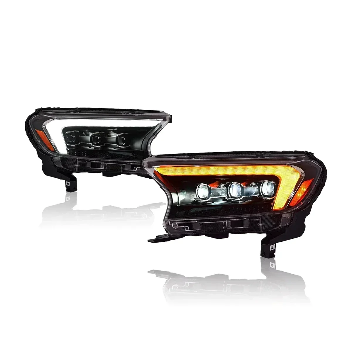 

TYPY Car Headlights LED Car Lamps Daytime Running Lights For Ford Ranger Everest Dynamic Turn Signals Car Accessories 2016-2021