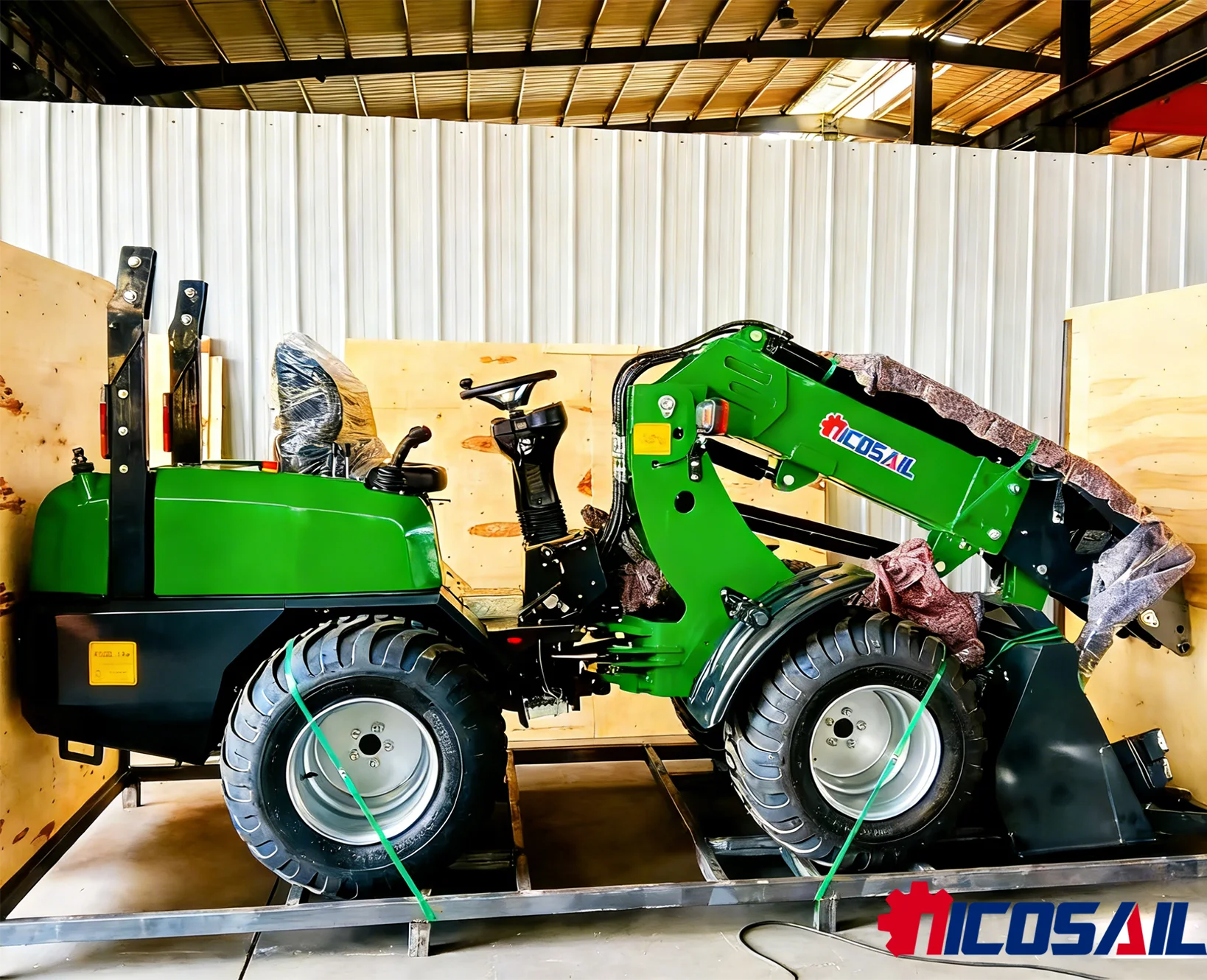 

Cost-Effective ZL918 800kg Telescopic Boom Loader – EPA & Euro 5 Certified