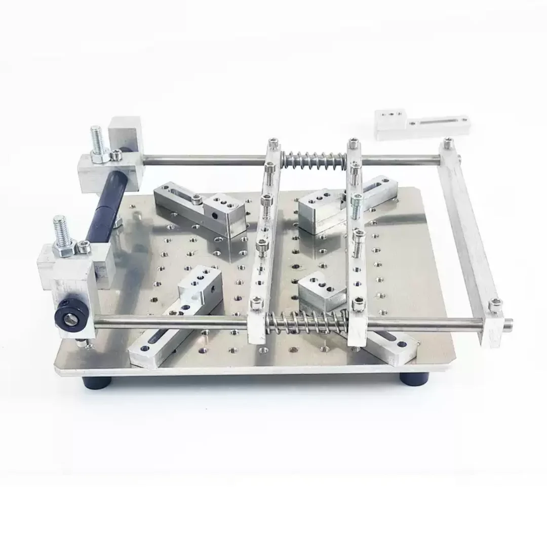 PCB Stencil Solder Paste Printing Table, Manual Mini SMT Solder Paste Printer, Hand Screen Printing Table Equipment Customizable