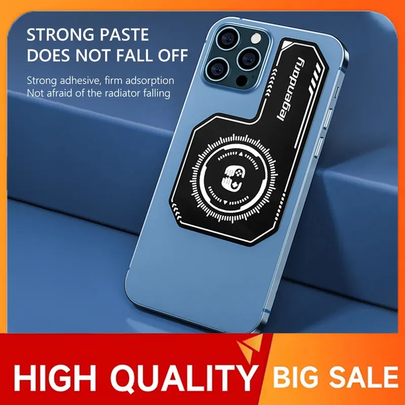 Mobile Phone Cooling Plate Heat Sink Gaming Radiator Stickers for PUBG Expendable Cooling System for Enhanced Performance