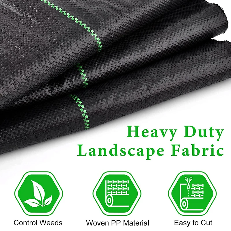 Anti-weed mesh geotextile for weed control anti-weed mesh 2mx5m for orchard artificial grass protection tear