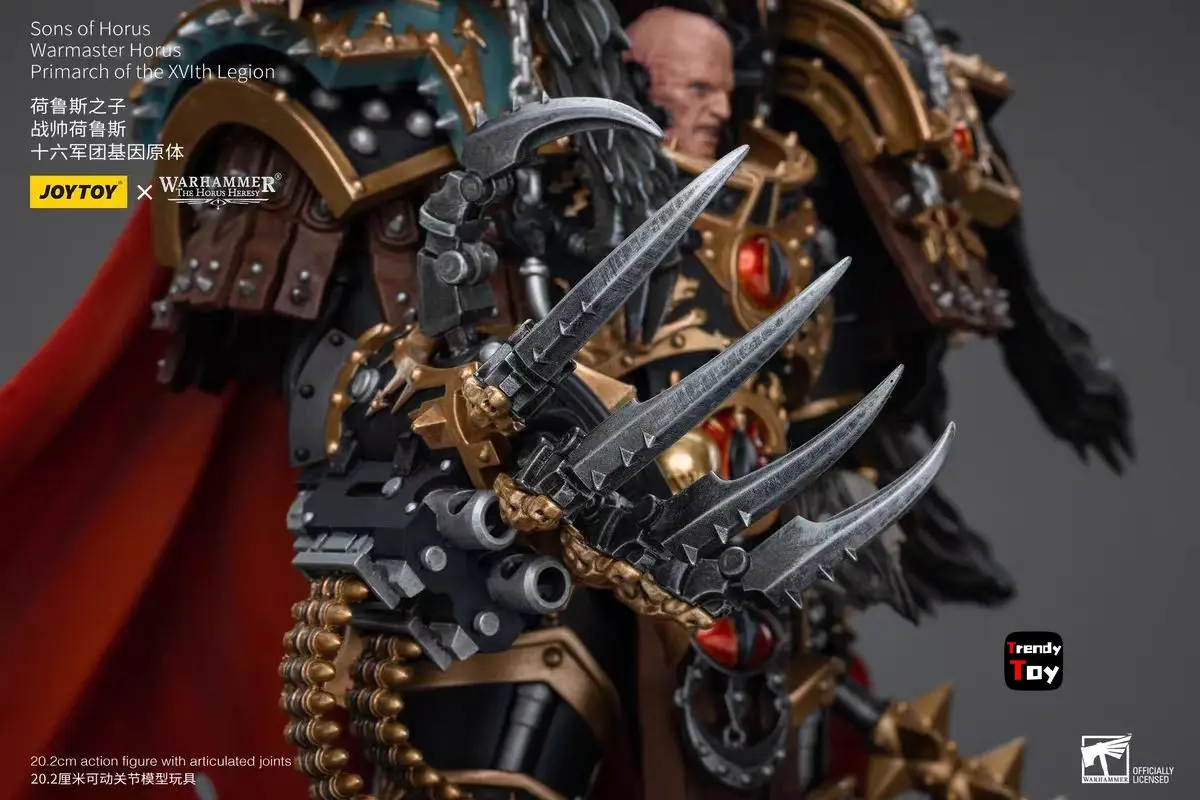【JOYTOY】Warhammer 40K أبناء HorusWarmaster HorusPrimarch of The XVlth Legion 1/18 نموذج لجسم الحركة #1
