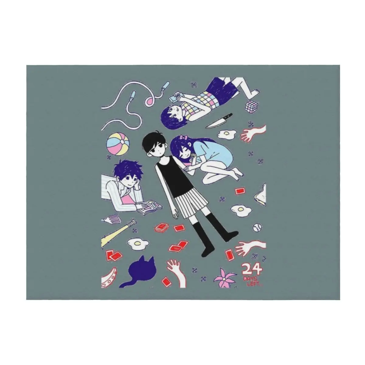 Omori Throw Blanket…