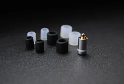 1 Pair Elastic Anti-skid Rubber Sleeve For Fix MMCX FW001 Final e4000 AEC Eidolic