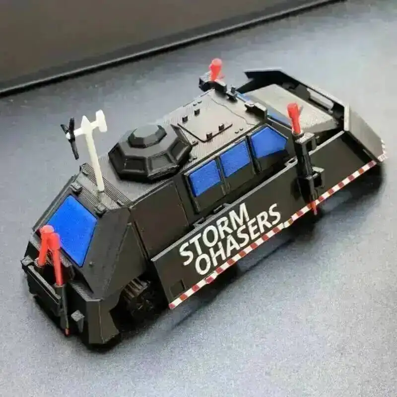 3D-gedruckte Tiv1 Tiv2 Puncher Titus Figur Tornado-Abfangfahrzeug 2 TA1 Actionfigur Desktop-Display-Modell Sammlerstück Spielzeug – Detail 5