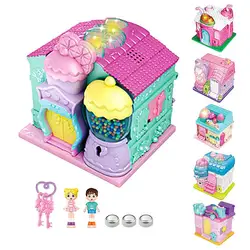 Princess Dollhouse Dollhouse With Lights And Pretend Play Building Playset Toys Pretend Play Building Playset Toys With Lights