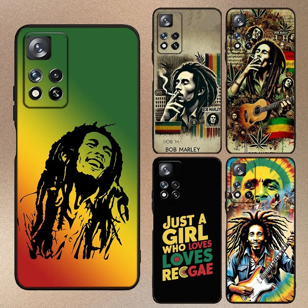 

Bob Marley Rasta Lion Phone Case For Samsung Galaxy A73,A91,A53,A52,A32,A73,A13,A21,A34,A71,A31,A22,A20 Black Cover
