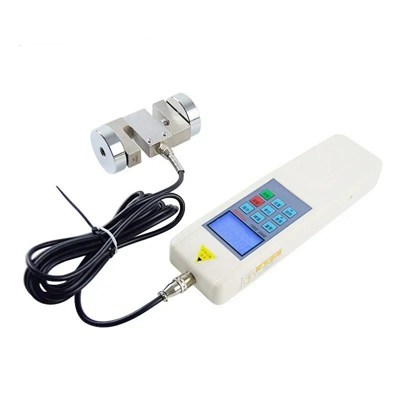 

Digital Display Push-Pull Force Gauge HF-5K Portable S-Type External Sensor Pull Pressure Tester Dynamometer