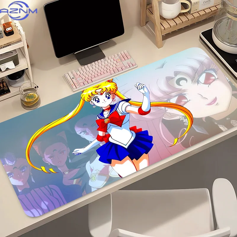 Gaming accessories Mouse pad Computer Gamer keyboard pad S-Sailor Moons Designed specifically Large gamer for e-sports Mousepad