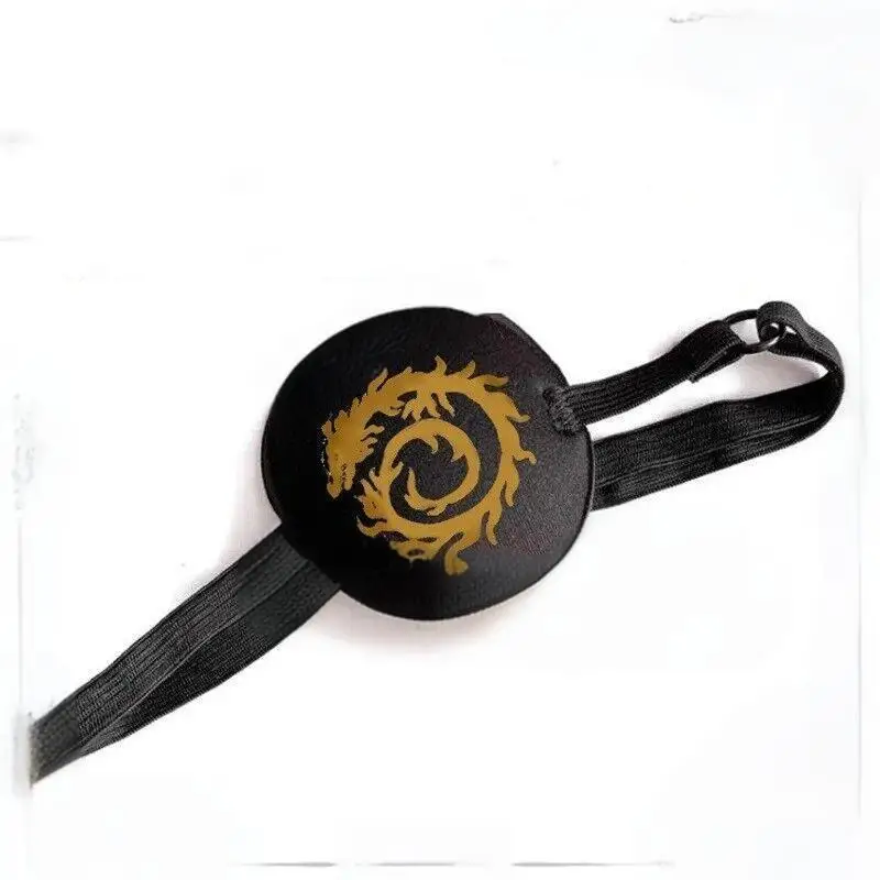 

Anime Fuyuhiko Kuzuryu Cosplay Prop Eyepatch with Dragon Pattern One Eyed Mask Game Accessory