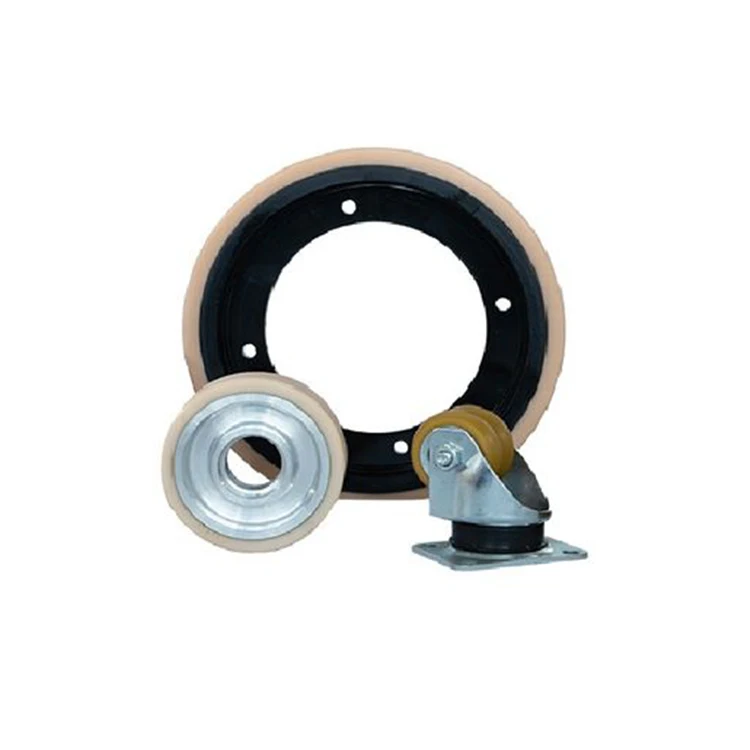 Wholesale hot selling Low price Heavy Duty Plate Caster Wheel Long service life Polyurethane wheel