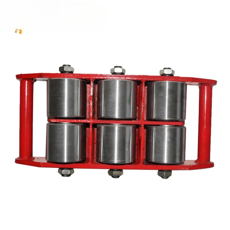 Heavy machinery mobile transport roller skates