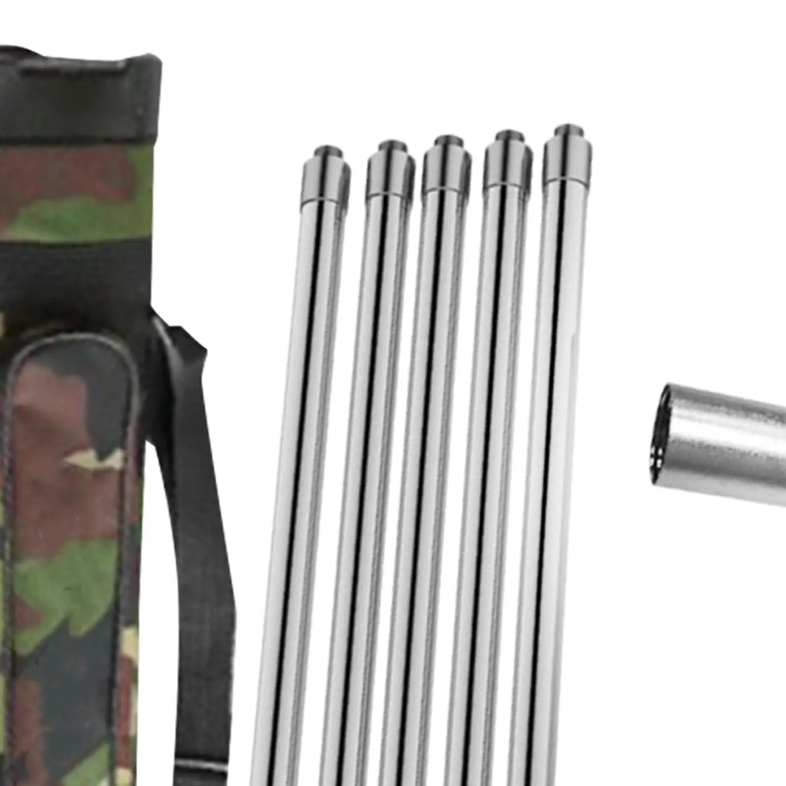 Ceiling Iron Wire Installation Tool Portable Multifunctional Parts with Extension Rods Ceiling Wire Wrapping Tool with Carry Bag