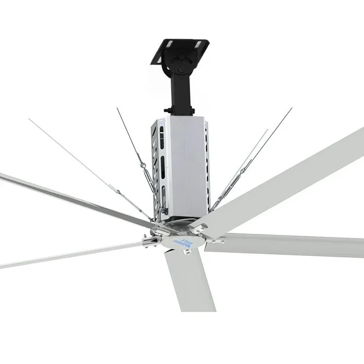 Fabricante industrial do ventilador de 24ft/18 Polegada, teto gigante industrial do Hvls do ventilador de refrigeração para o ginásio da oficina do armazém da igreja