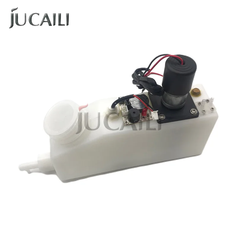 Imagem -03 - Cartucho de Tinta Branca com Motor Agitador Sensor Líquido com Alarme para Impressora uv Dtf Subtanque de Tinta com Abafamento 500ml